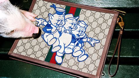 gucci disney pig collection|gucci three little pigs logo.